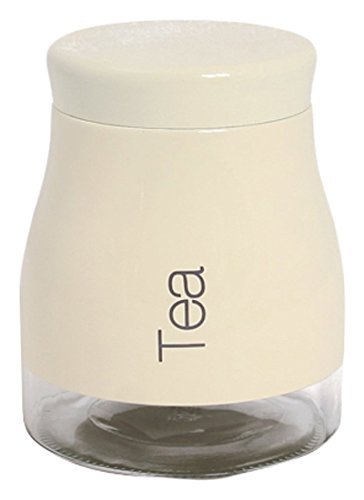 Tea coffee sugar jars with - tea,