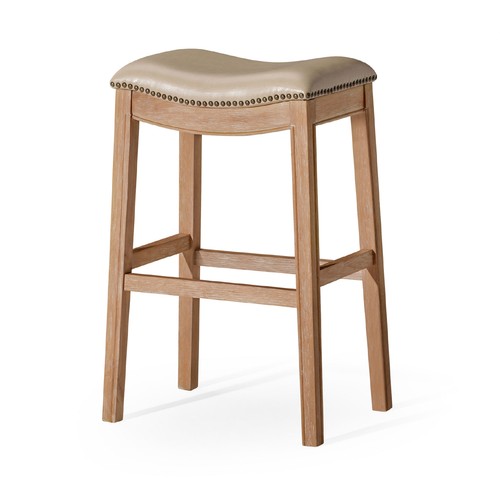 Maven lane saddle barstool - saddle, in