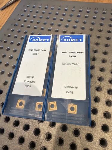 Komet carbide inserts - 10,