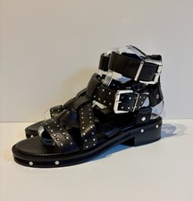 ASOS Black Leather Studded