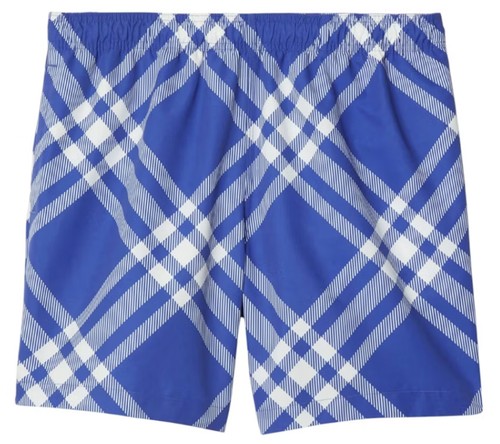 Burberry check print swim - check-print,