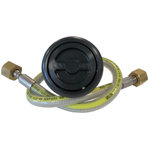 Gaslow filler neck kit - neck, (black