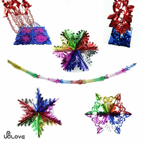 4pcs christmas foil - christmas, ceiling