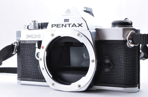 Pentax silver 35mm slr - pentax,