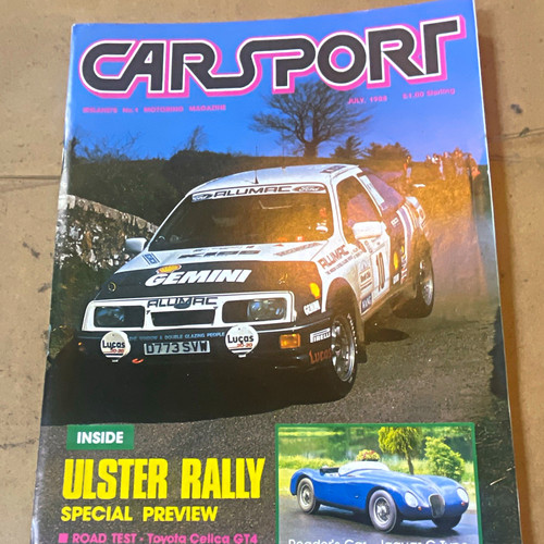 Carsport magazine july 1988 - carsport,