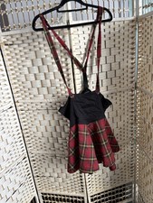 Ladies Banned Red Tartan