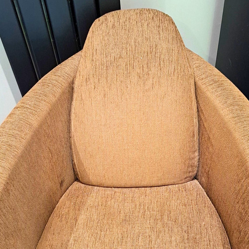 Upholstered accent tub chair - tub,