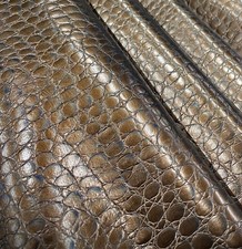 Faux Leather Bronze Brown-