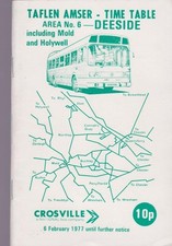 CROSVILLE BUS TIMETABLE BOOK