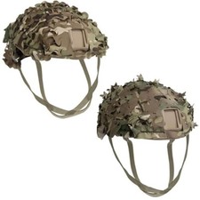 Camouflage Tactical Fast Helmet 3D Camouflage Cover Airsoft Military Combat UK