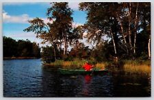 Postcard Fly Fishing Boat