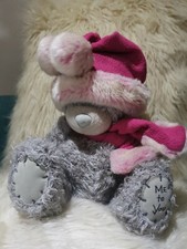 8" Me to you / Me 2 U / Tatty Teddy - Winter Pink Hat & Scarf ♡