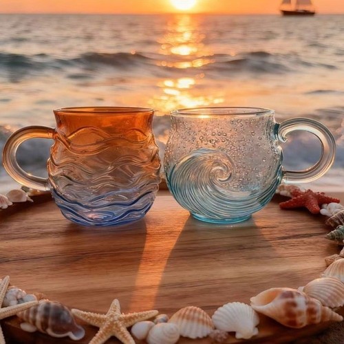 Oceanic theme drinking - theme, cup