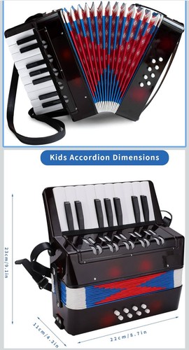 Kids mini accordion - key, 8