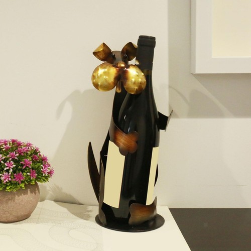 Dog wine bottle - dog,