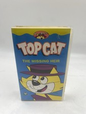 TOP CAT THE MISSING HEIR VHS PAL VIDEO
