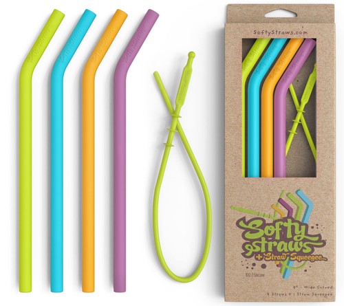 Softy straws wide - straws, premium