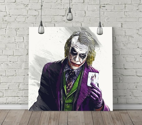 Heath ledger joker - ledger, square