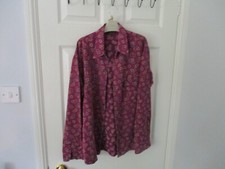 'Logos' Men's Purple Jazzy Longsleeve Shirt (M/L) - Lovely Funky Smart/Casual