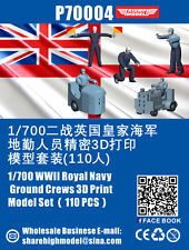 Triumph Models P70004 1/700 WW.II Royal Navy Maintenance Soldier Set