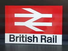 British Rail Sign Board