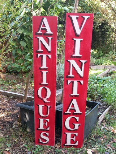 Rustic painted antiques - rustic,