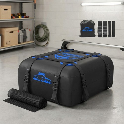 Portable folding roof box - folding,
