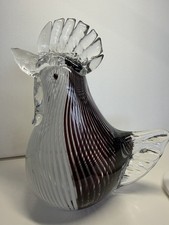 Murano Style Purple Glass