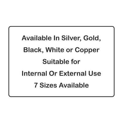 Engraved brass brushed - engraved, or