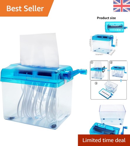 Small manual shredder - manual, for