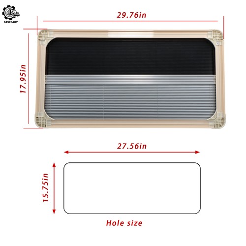Motorhome 70cm 40cm - motorhome, blind