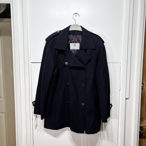 Aquascutum coat navy double - aquascutum,
