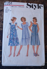 Vintage 70s Style 2251 Sewing