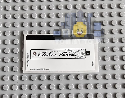 Lego promotional sticker - lego,