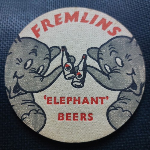 Fremlins beer mat cat no - uk,