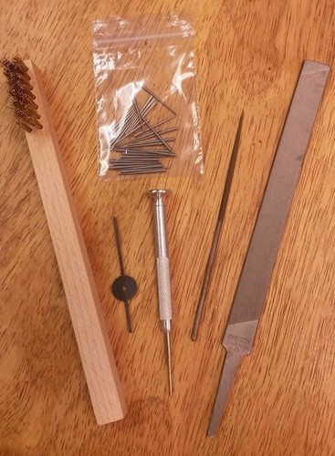 Assortment useful clock - of,
