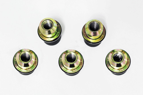 Black gloss alloy - black, nuts