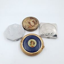 Vintage Powder Compact Bundle Job Lot Boots Yardley & Art Deco As Found