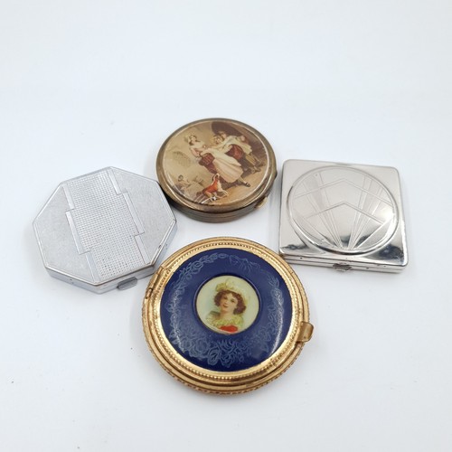 Vintage powder compact bundle - vintage,