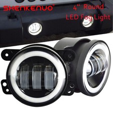2x 4 Inch LED Round Fog Lights