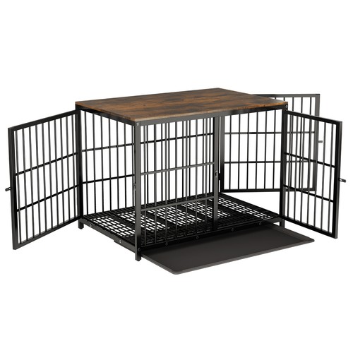Giant dog crate - giant, side