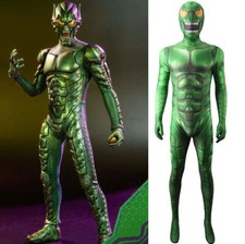 Spider-Man Green Goblin Jumpsuit Norman Osborn Cosplay Costume Halloween 2024