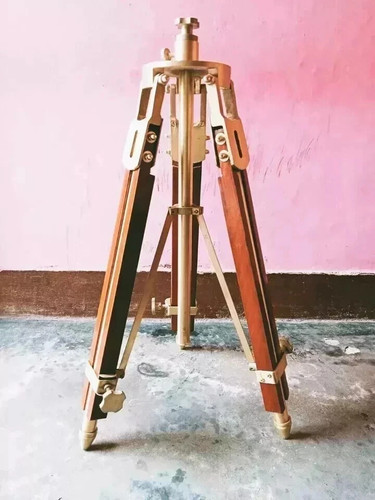 Wooden tripod nautical theater - nautical,
