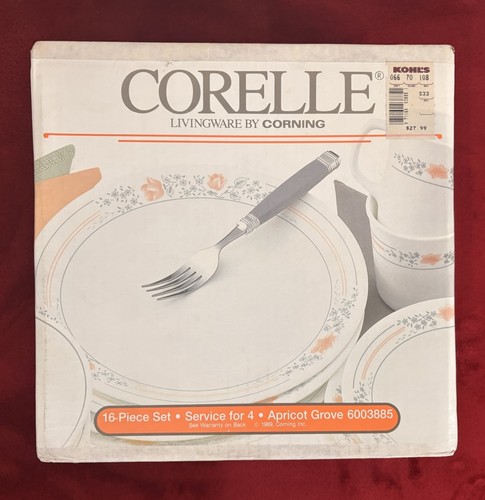 Corelle apricot grove piece - 16,