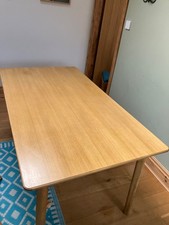 Cotswald company solid oak dining room table, good condition,  160cm X 90cm