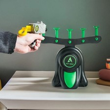 Air Shot Game Floating Hovering 5 Balls 1 Blasters Shooting Foam Darts Included