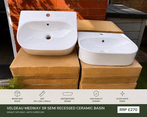Veldeau medway semi recesed - veldeau,