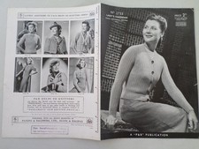 1930's Vintage Knitting