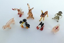 8x Vintage Miniature Glasses