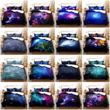 Galaxy Universe 3D Quilt Duvet